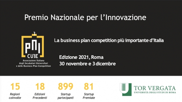 Il progetto StartCup Abruzzo 2021, all&#039;interno del Premio Nazionale per l&#039;Innovazione